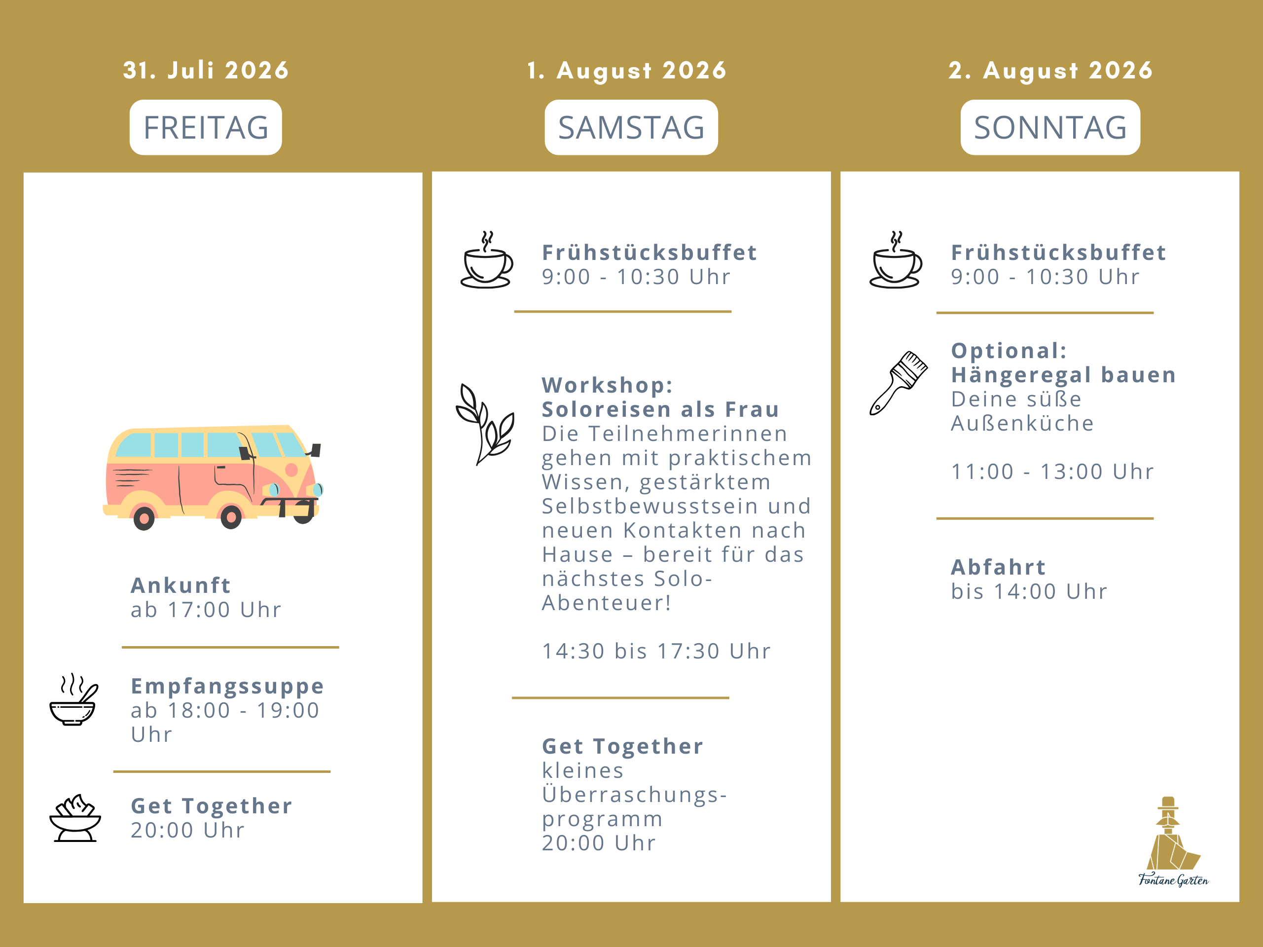 Programm Sisterhood Van Event