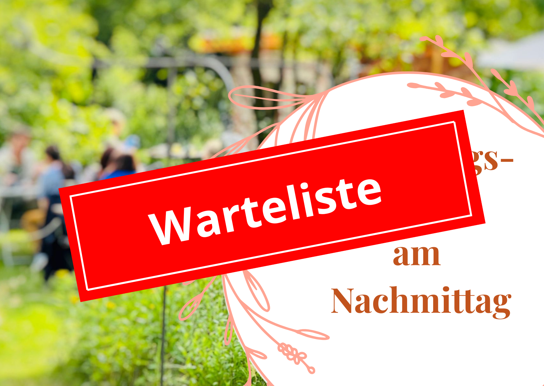 Frühstücksbuffet Warteliste